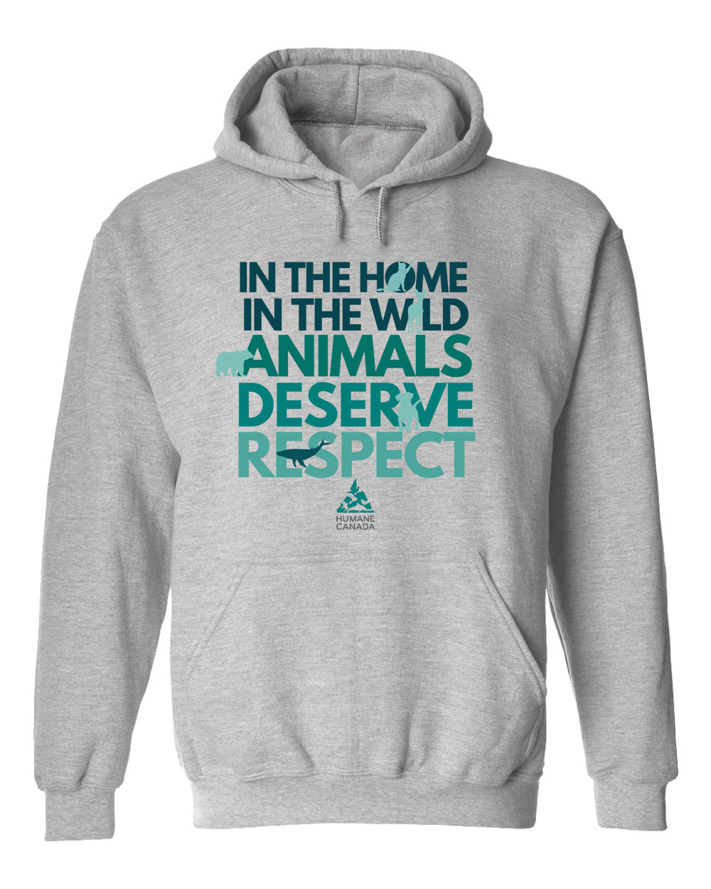 Animals Deserve Respect - Pullover Hoodie