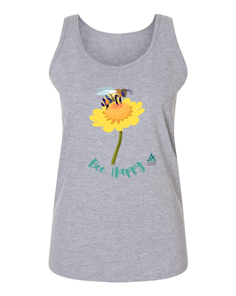 Bee Happy - Ladies Tank Top