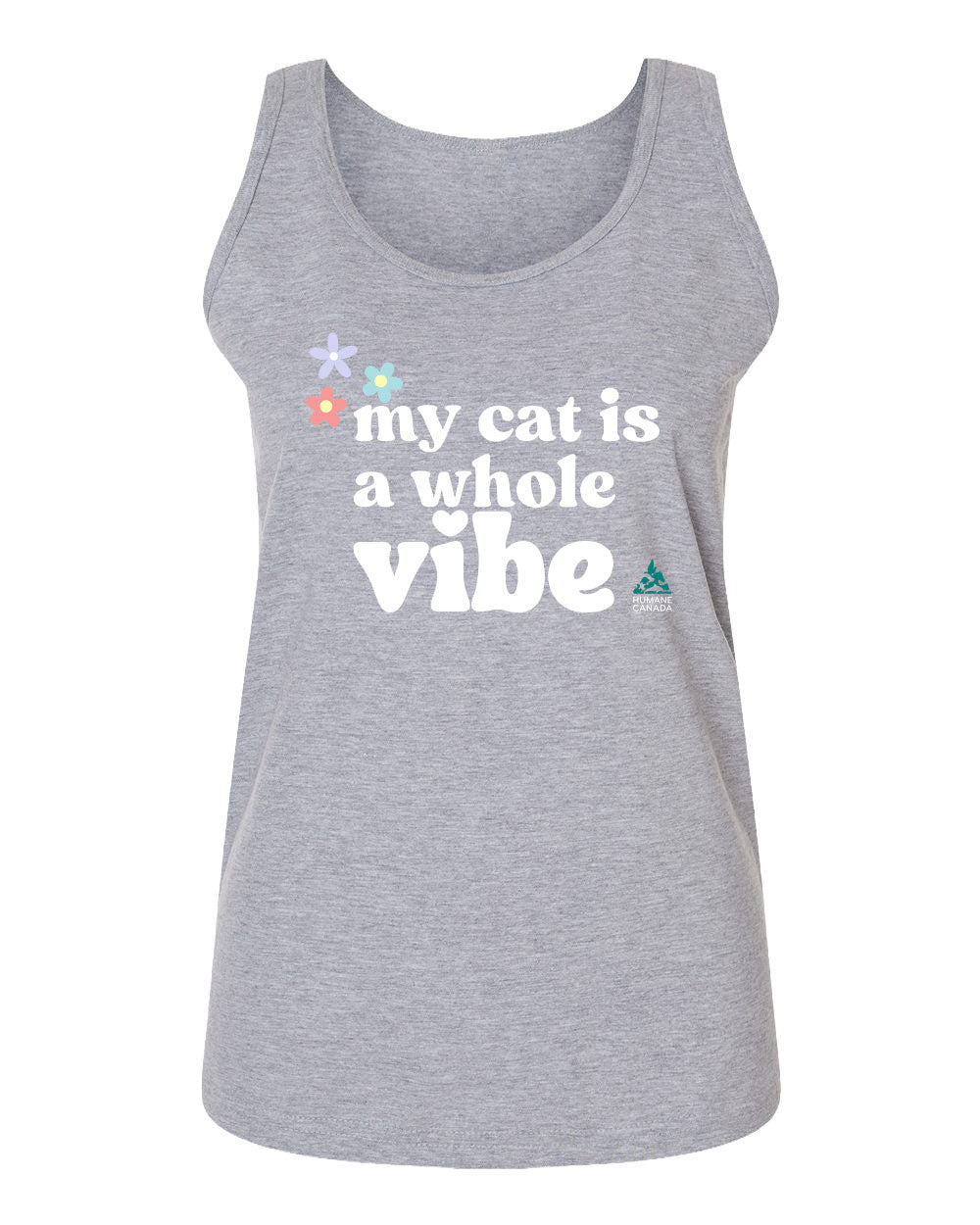 My Cat is a Vibe - Ladies Tank Top