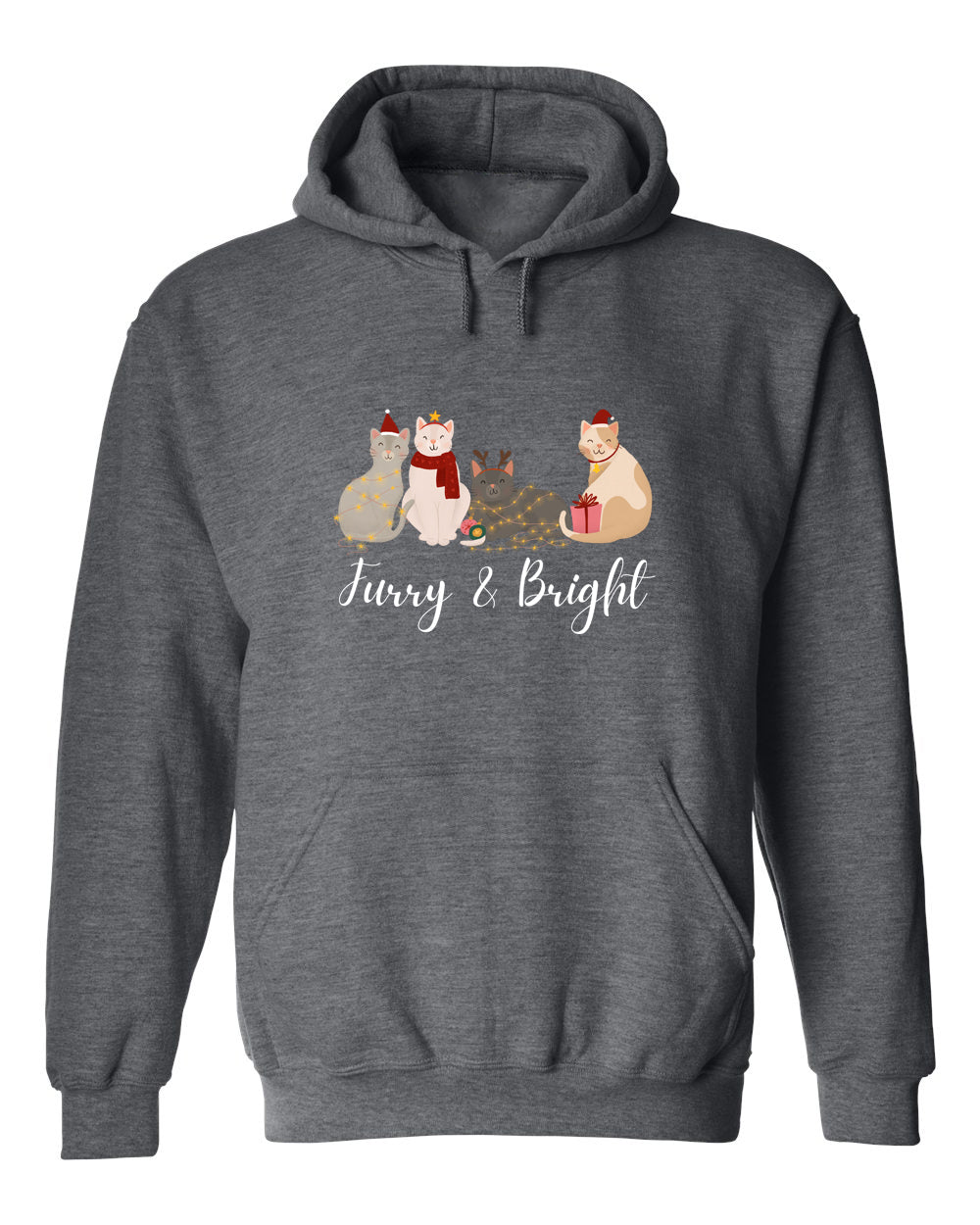 Furry and Bright - Pullover Hoodie
