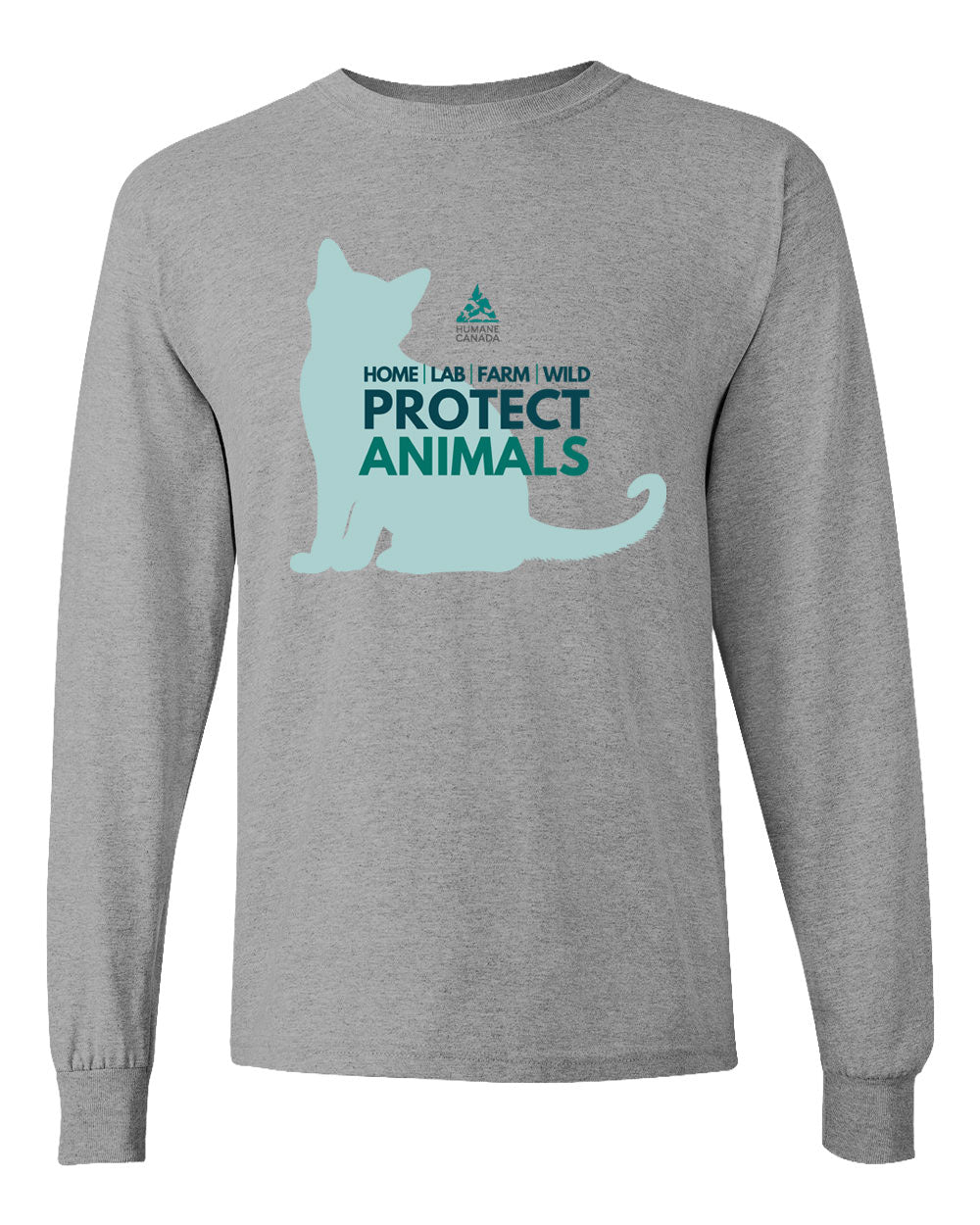 Protect Animals Cat - Long Sleeve T-shirt