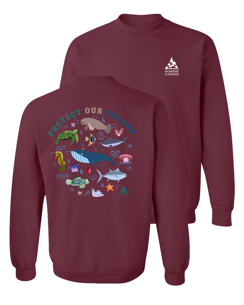 Protect Our Oceans - Crewneck Sweatshirt