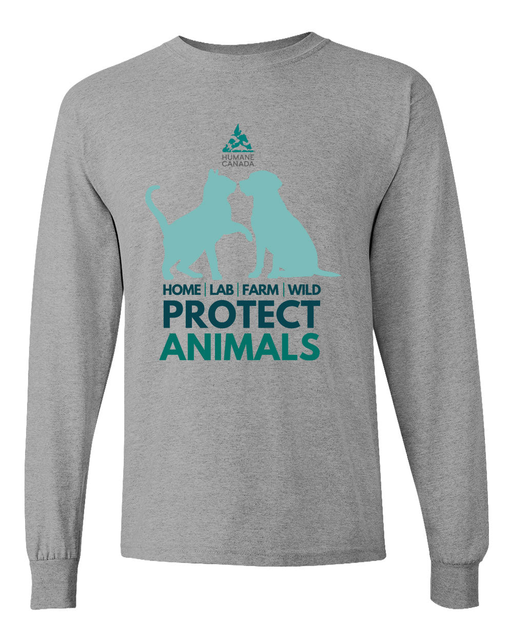 Protect Animals Dog Cat - Long Sleeve T-shirt