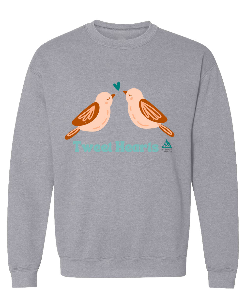 Tweet Hearts - Crewneck Sweatshirt