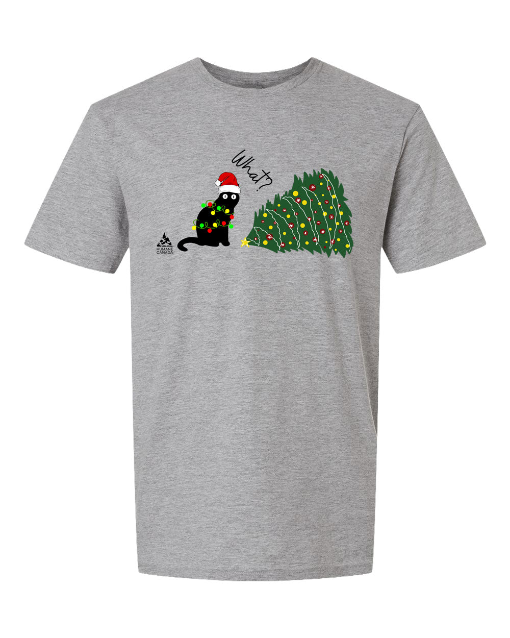 What? Cat - Crewneck Unisex T-shirt