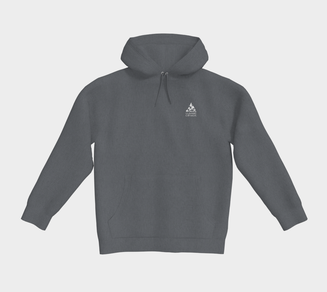 Animals - Gandhi Quote (back) - Comfort Hoodie