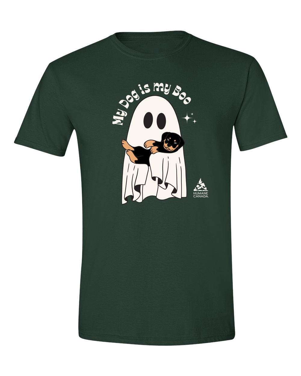 My Dog is My Boo - Crewneck Unisex T-shirt