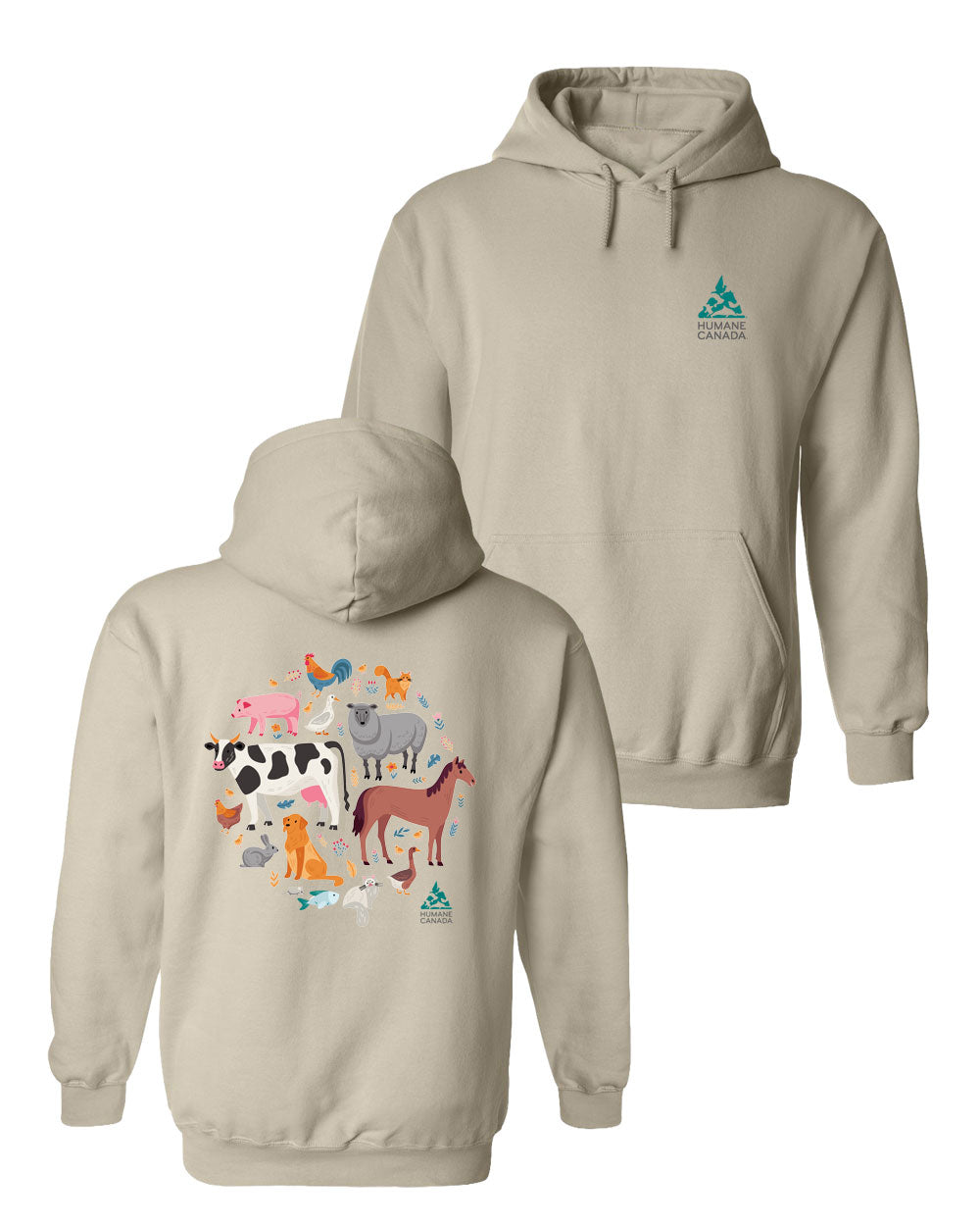 All Animals - Pullover Hoodie