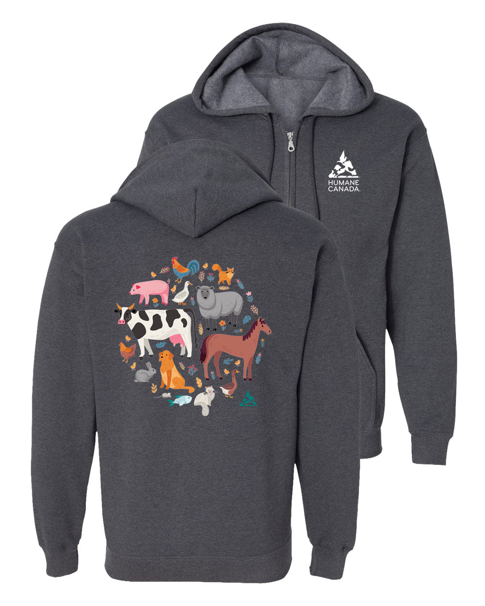 All Animals - Zip Hoodie