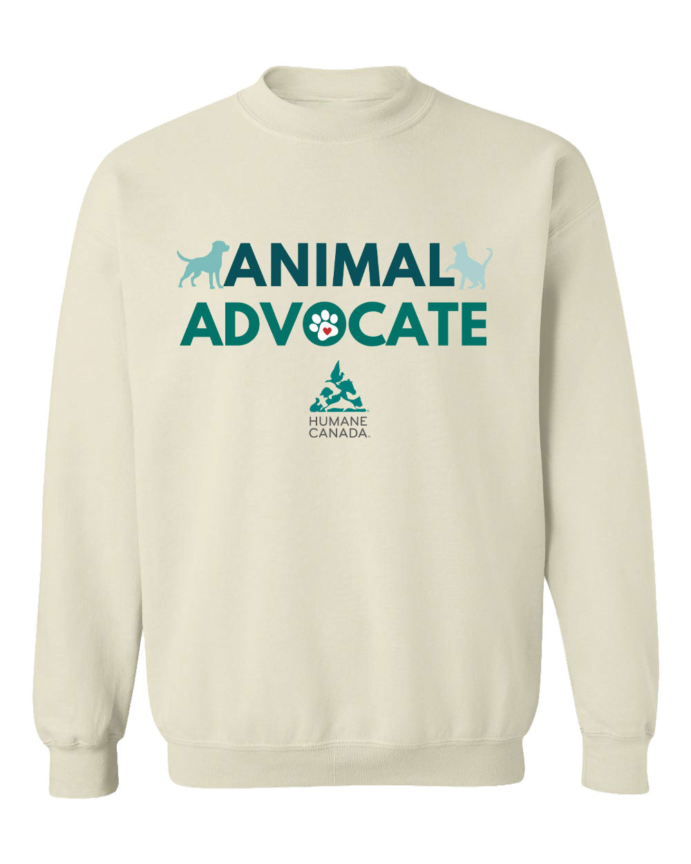 Animal Advocate - Crewneck Sweatshirt