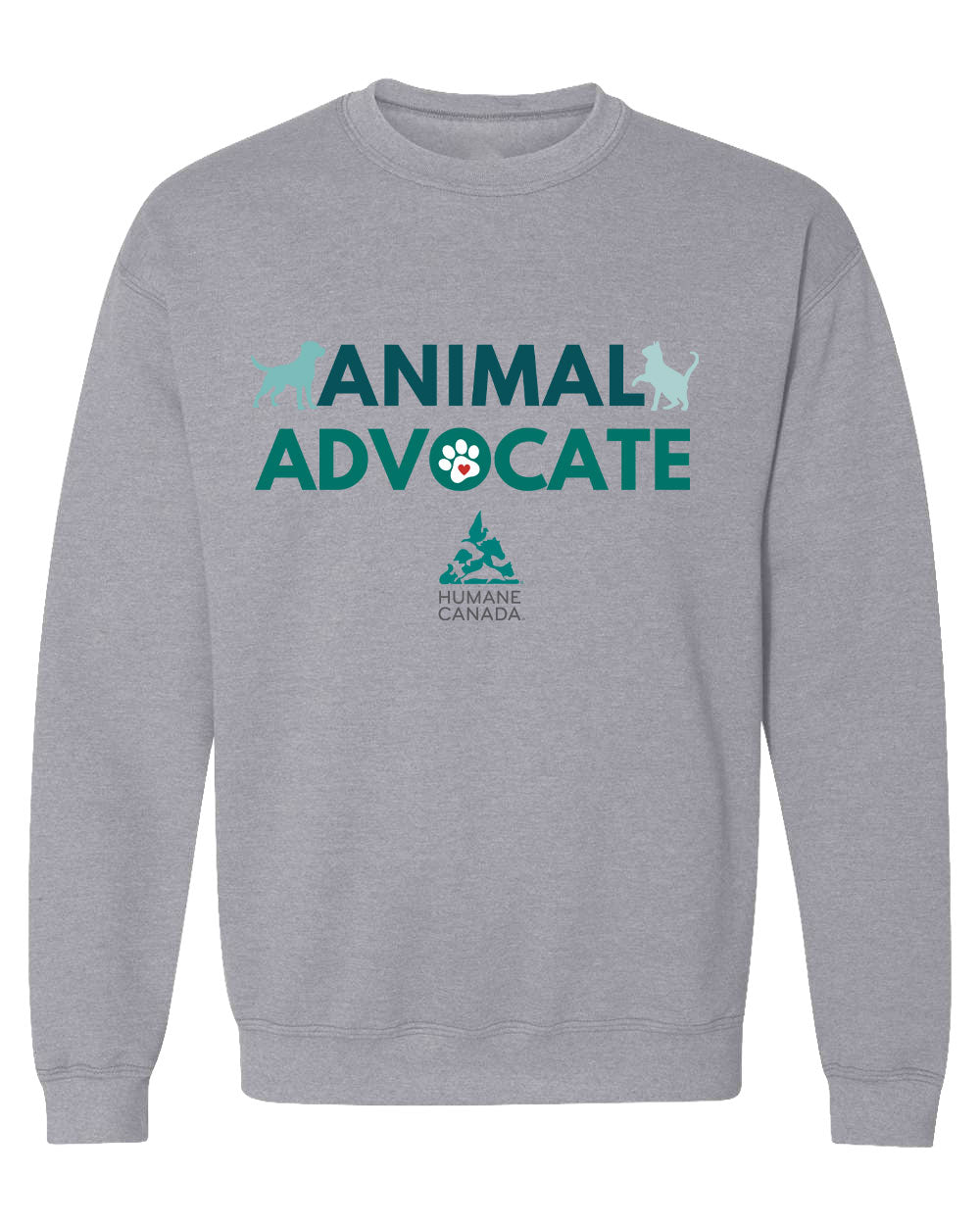 Animal Advocate - Crewneck Sweatshirt