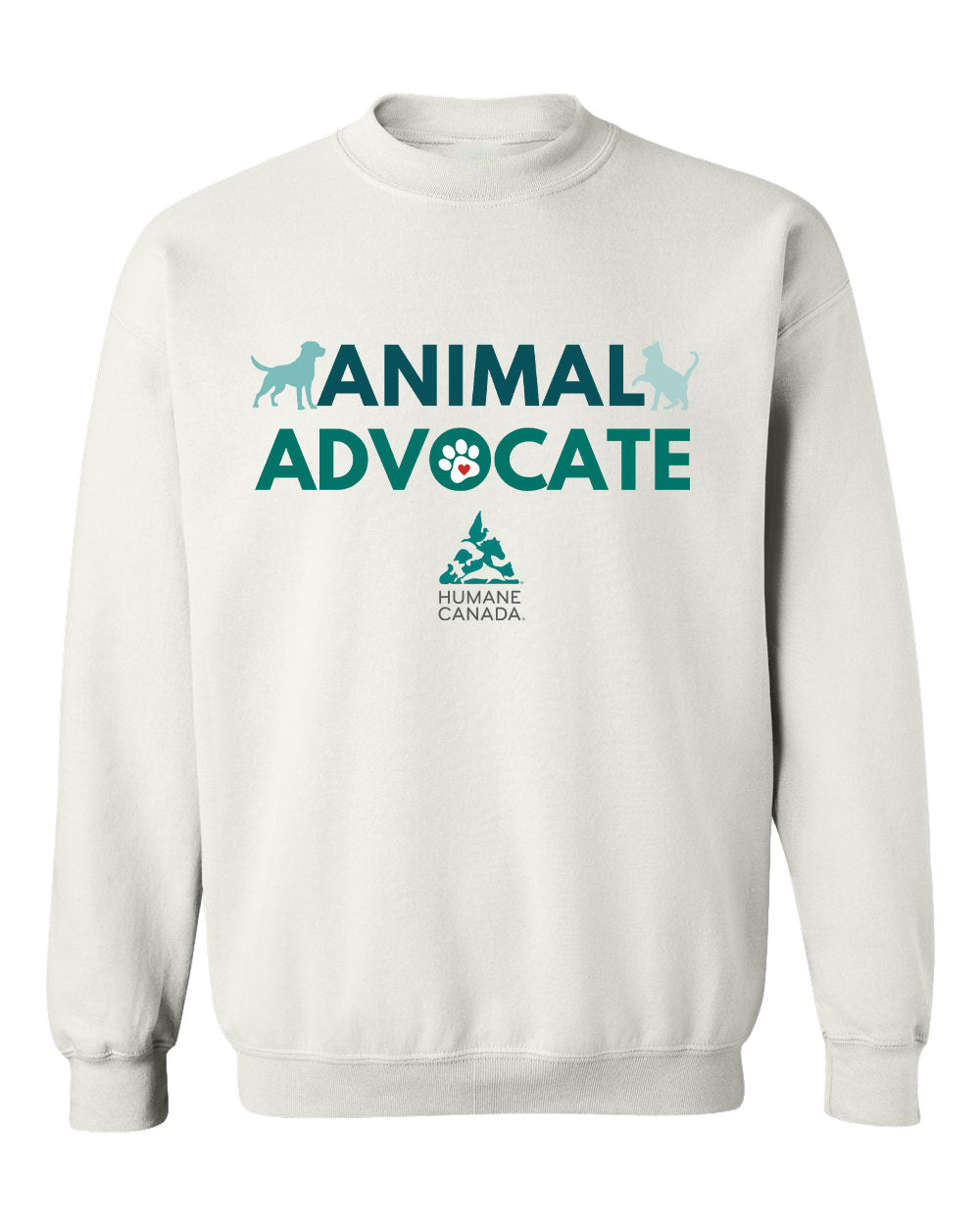 Animal Advocate - Crewneck Sweatshirt