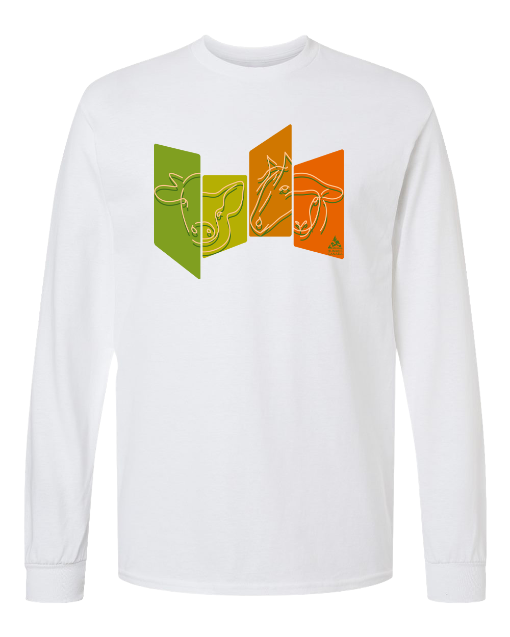 Animal Panels 1- Long Sleeve T-shirt