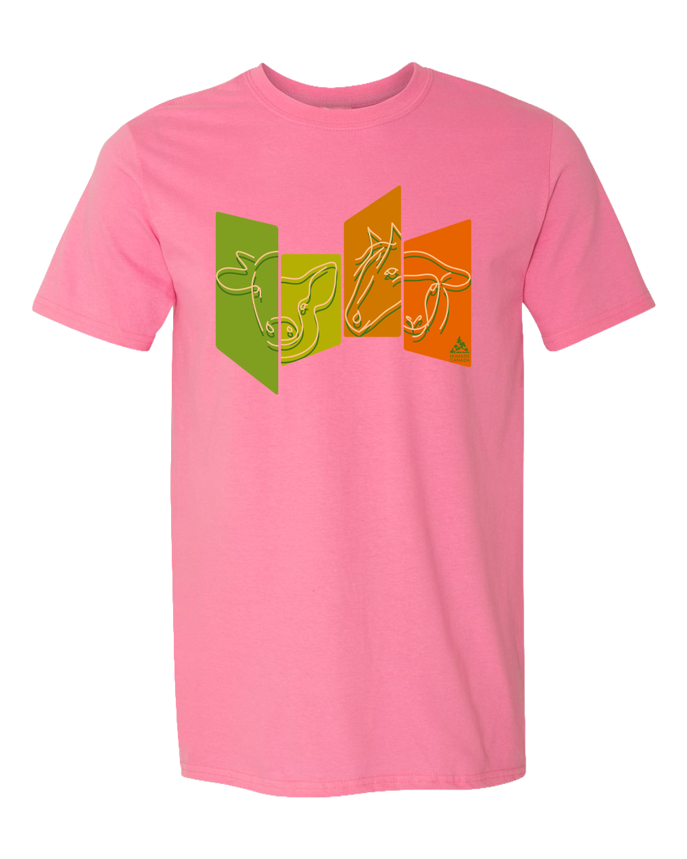 Animal Panels 1 - Crewneck Unisex T-shirt
