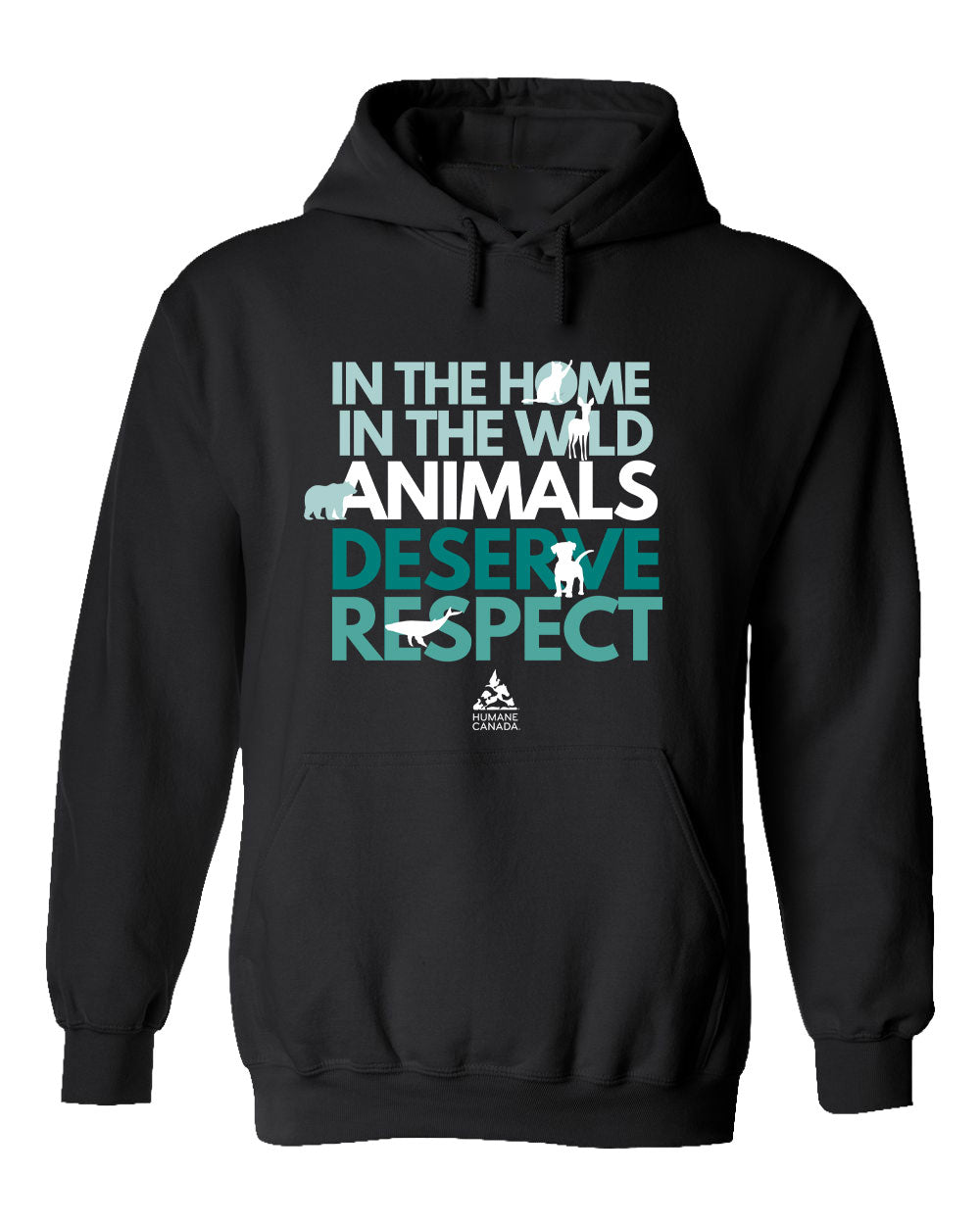 Animals Deserve Respect - Pullover Hoodie