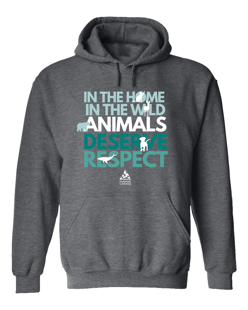Animals Deserve Respect - Pullover Hoodie