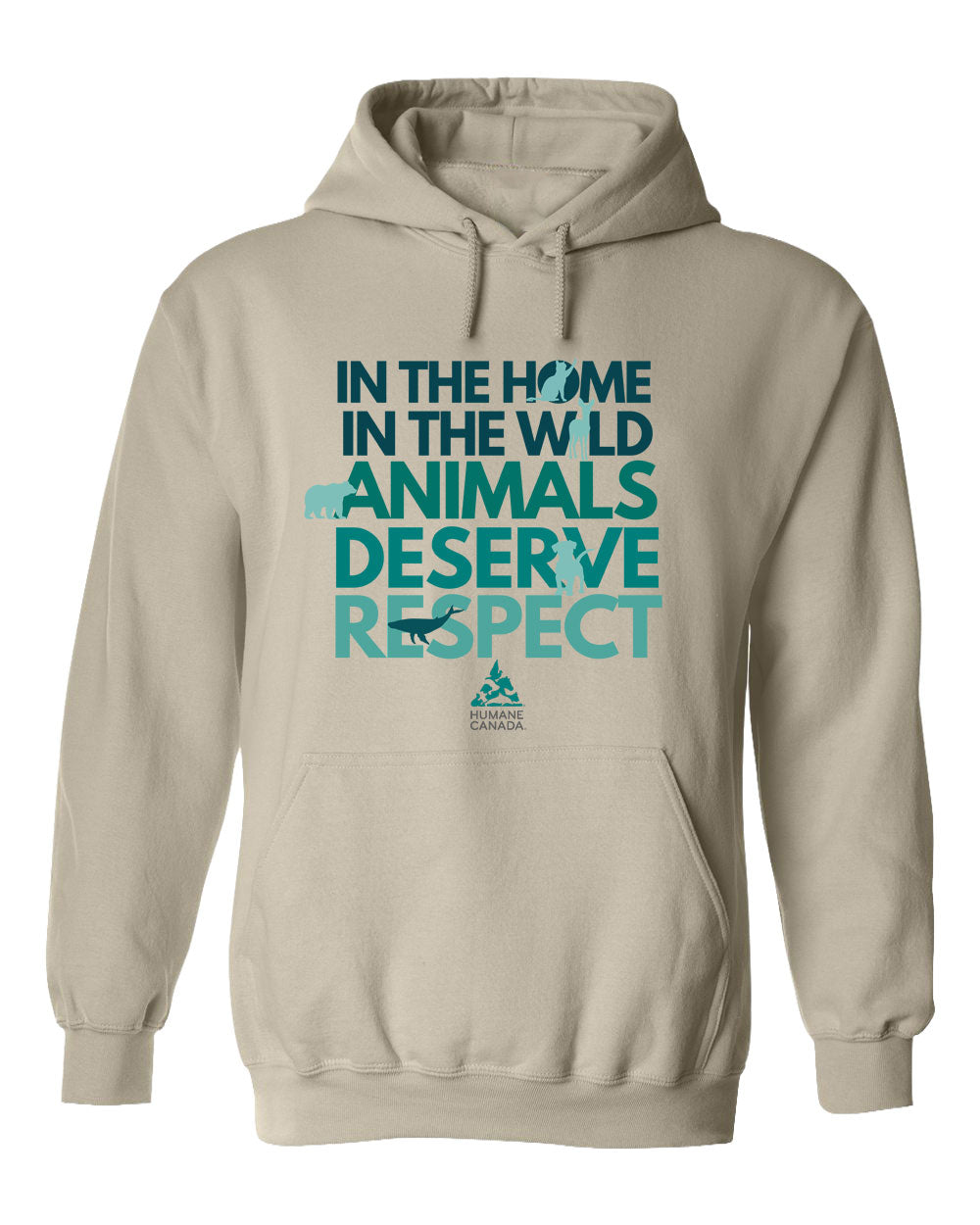 Animals Deserve Respect - Pullover Hoodie