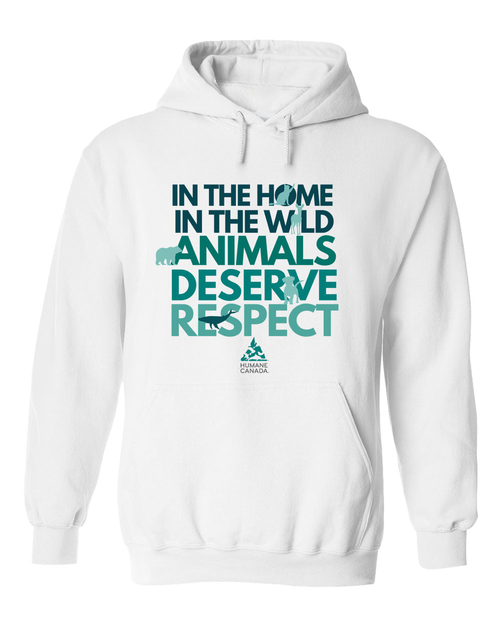 Animals Deserve Respect - Pullover Hoodie