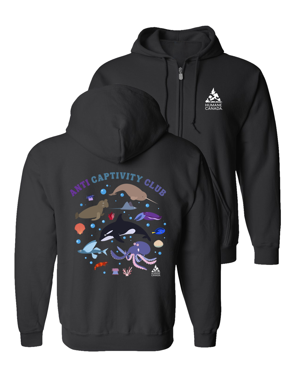 Anti Captivity - Zip Hoodie