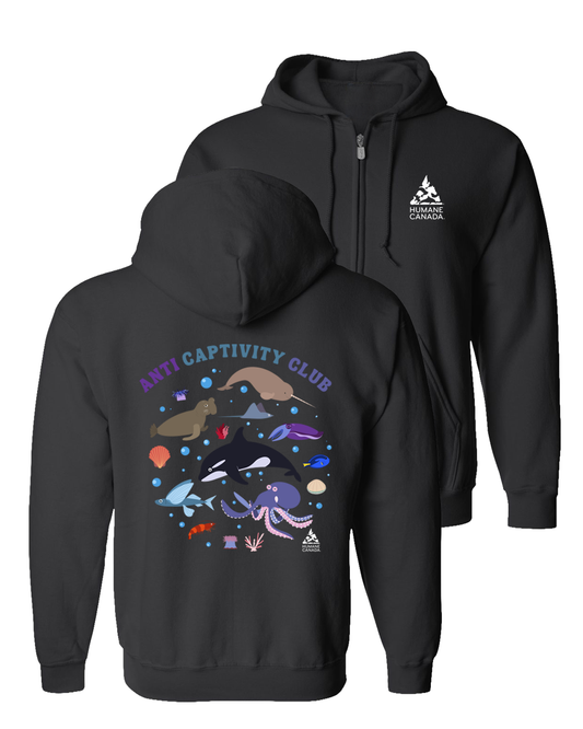 Anti Captivity - Zip Hoodie