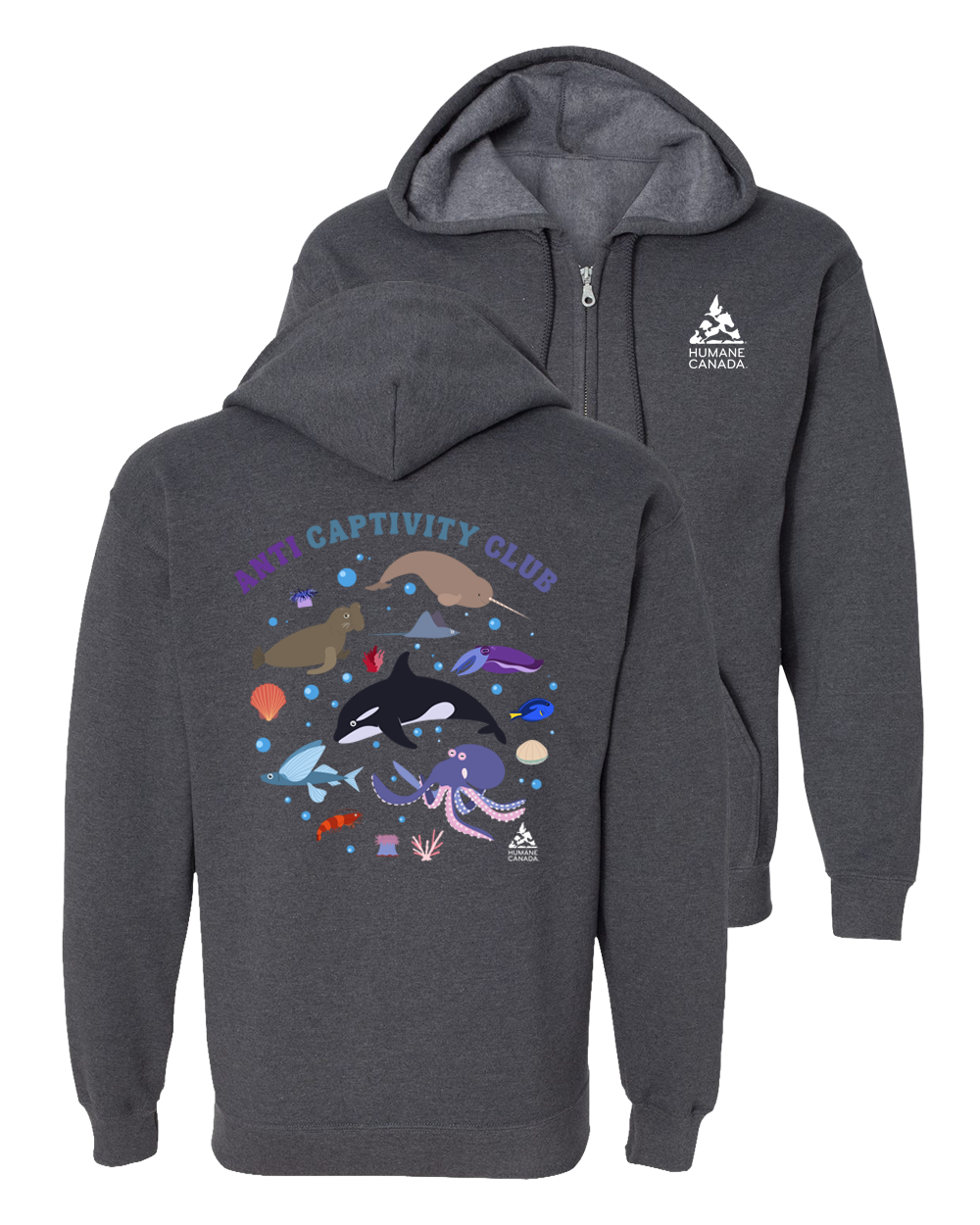 Anti Captivity - Zip Hoodie