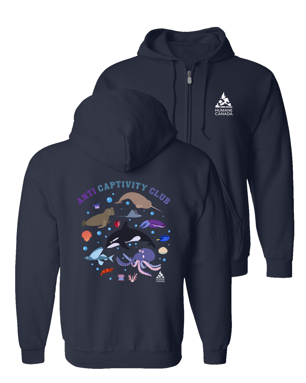 Anti Captivity - Zip Hoodie