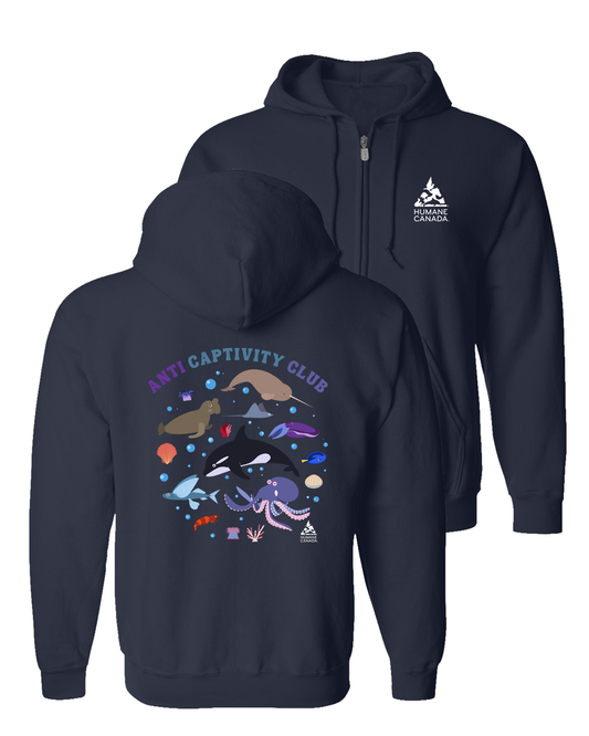 Anti Captivity - Zip Hoodie