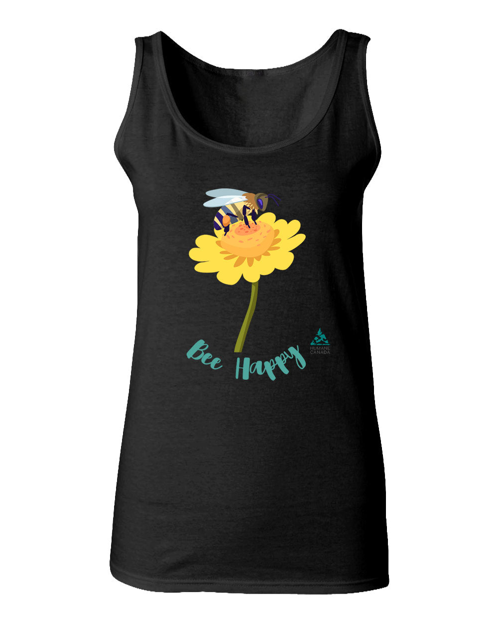 Bee Happy - Ladies Tank Top