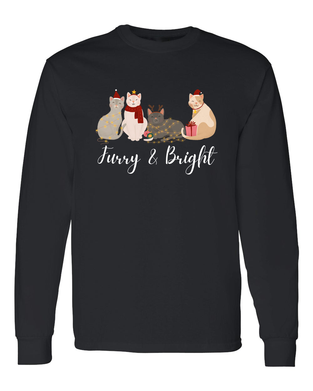 Furry and Bright - Long Sleeve T-shirt