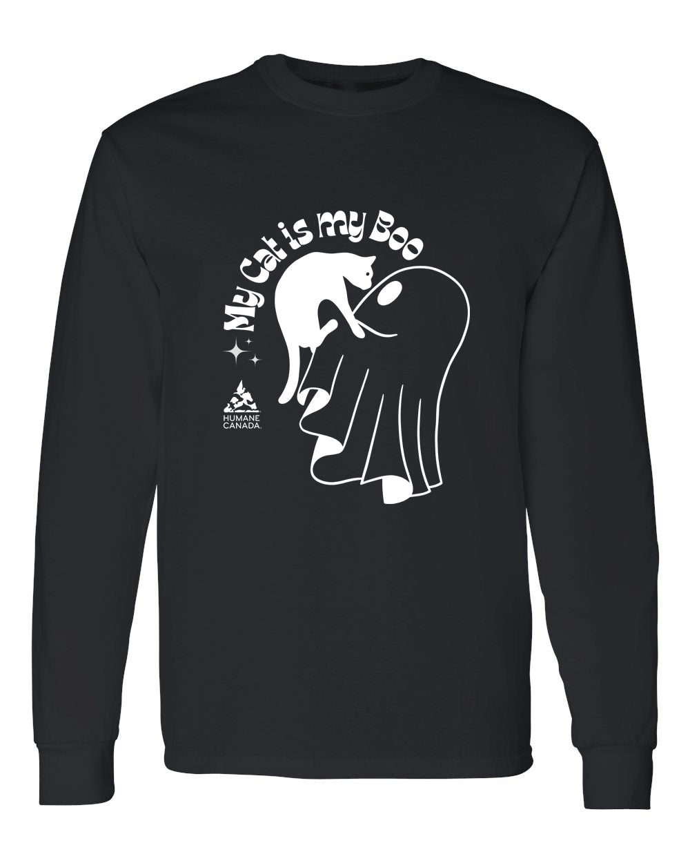My Cat is My Boo - Long Sleeve T-shirt