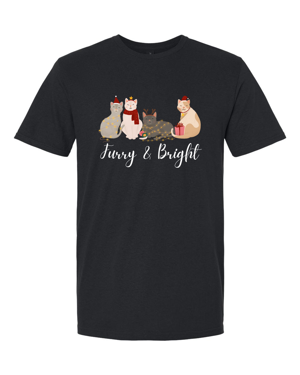Furry and Bright - Crewneck Unisex T-shirt