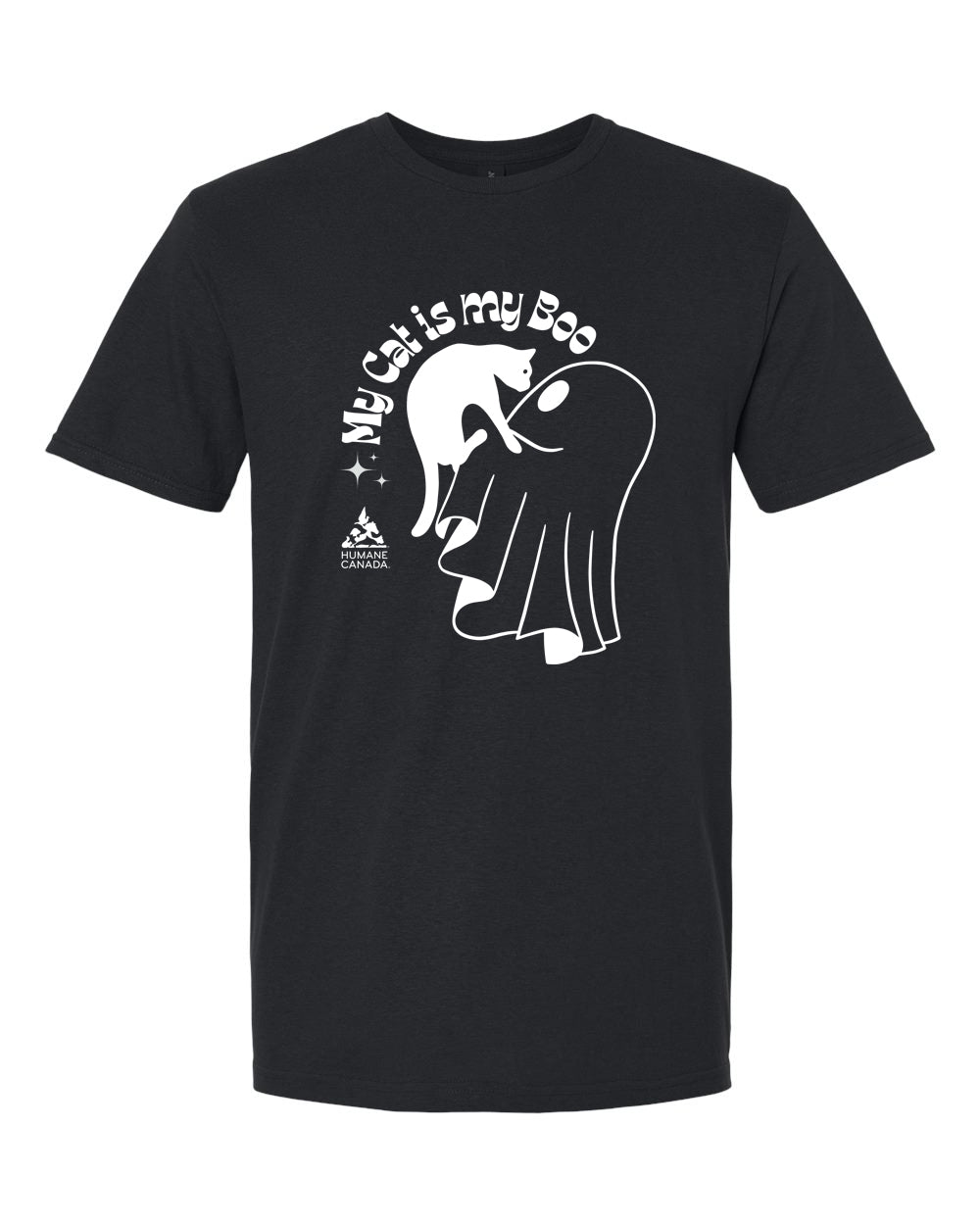 My Cat is My Boo - Crewneck Unisex T-shirt
