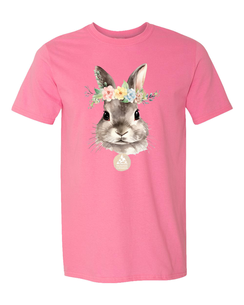 Bloomin Bunny - Crewneck Unisex T-shirt