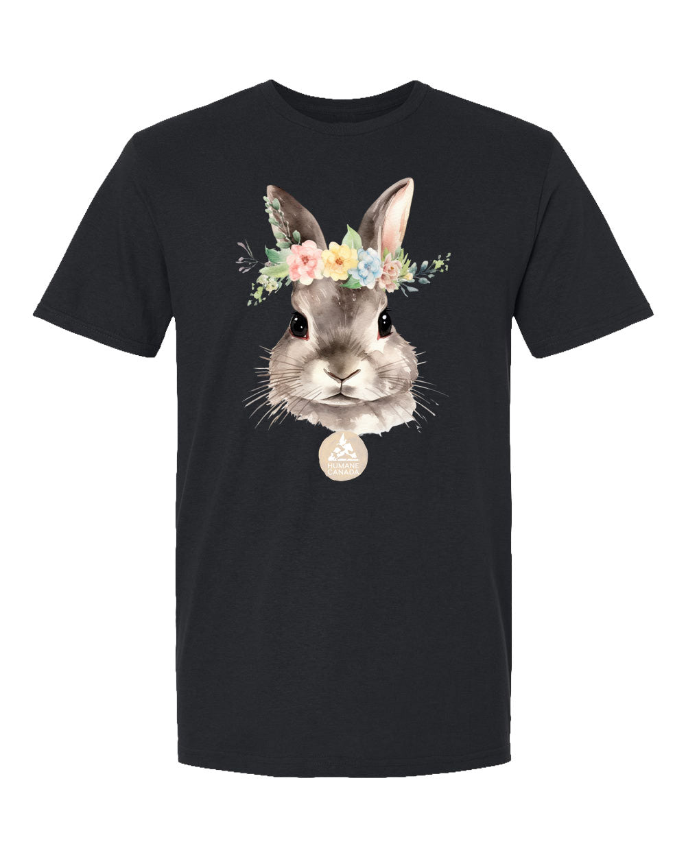 Bloomin Bunny - Crewneck Unisex T-shirt