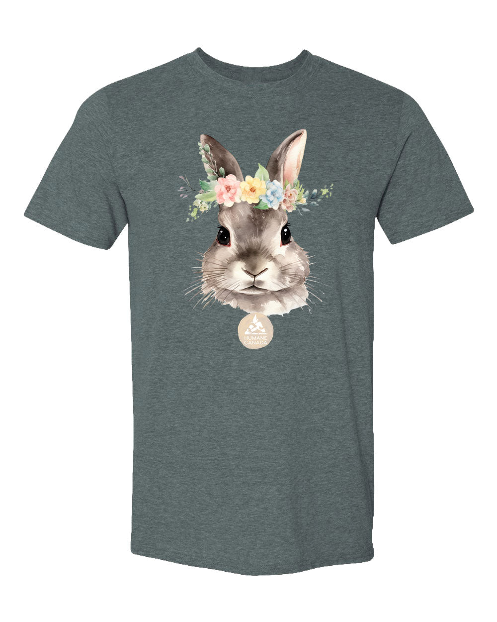 Bloomin Bunny - Crewneck Unisex T-shirt