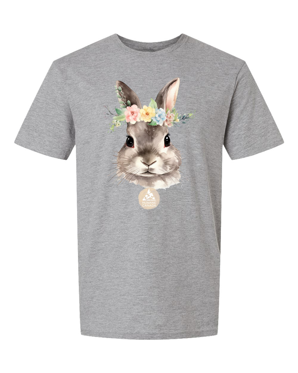 Bloomin Bunny - Crewneck Unisex T-shirt