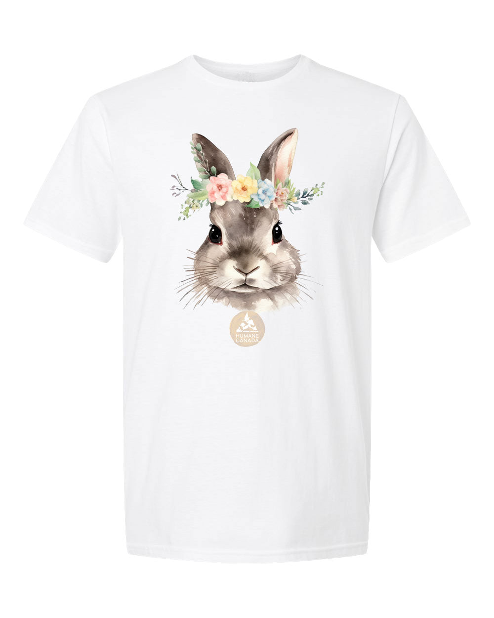 Bloomin Bunny - Crewneck Unisex T-shirt
