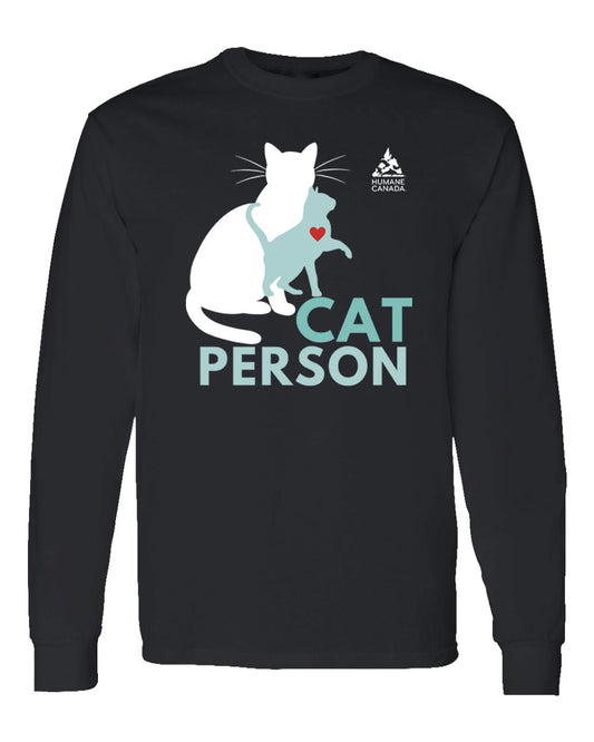 Cat Person - Long Sleeve T-shirt