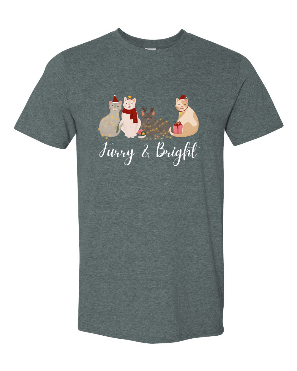 Furry and Bright - Crewneck Unisex T-shirt