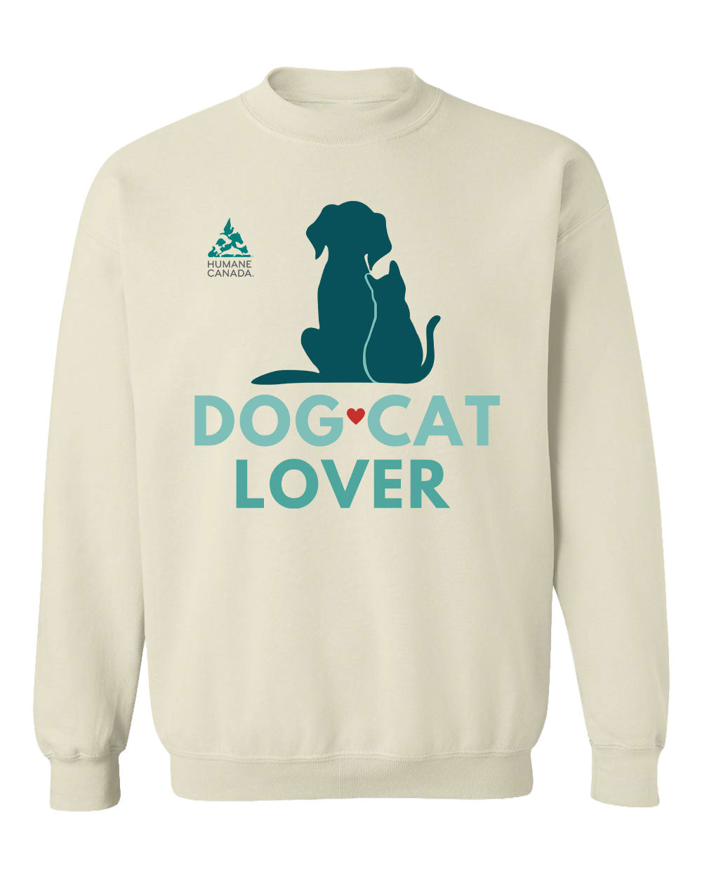 Dog Cat Lover - Crewneck Sweatshirt