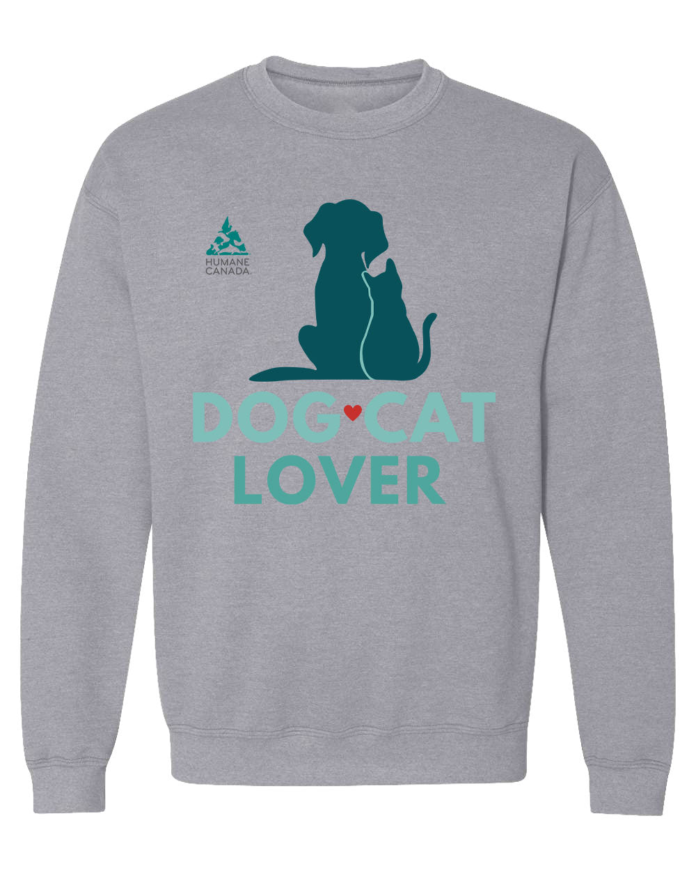 Dog Cat Lover - Crewneck Sweatshirt