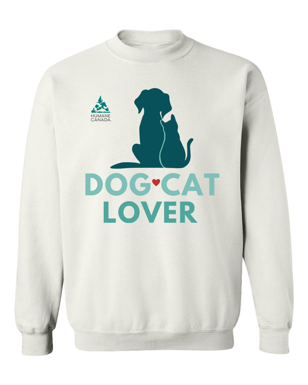 Dog Cat Lover - Crewneck Sweatshirt
