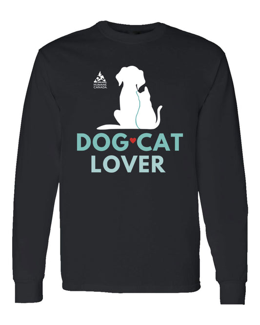 Dog Cat Lover - Long Sleeve T-shirt
