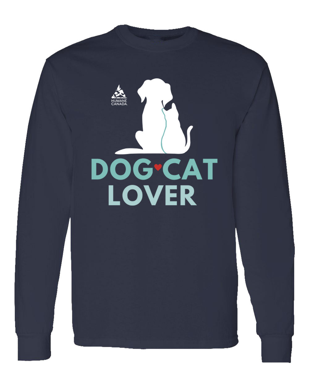 Dog Cat Lover - Long Sleeve T-shirt
