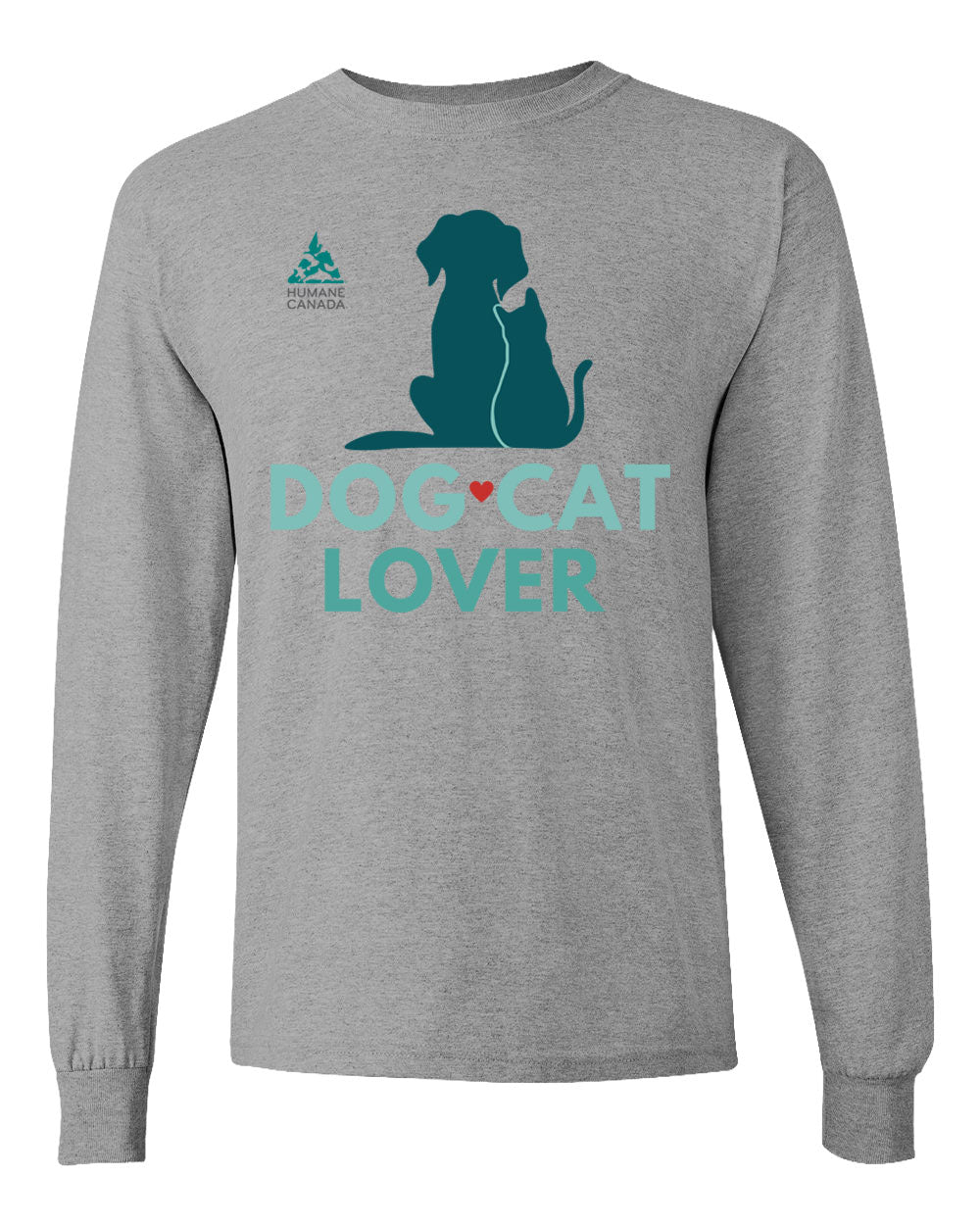 Dog Cat Lover - Long Sleeve T-shirt