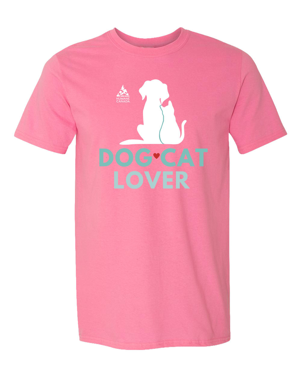 Dog Cat Lover - Crewneck Unisex T-shirt