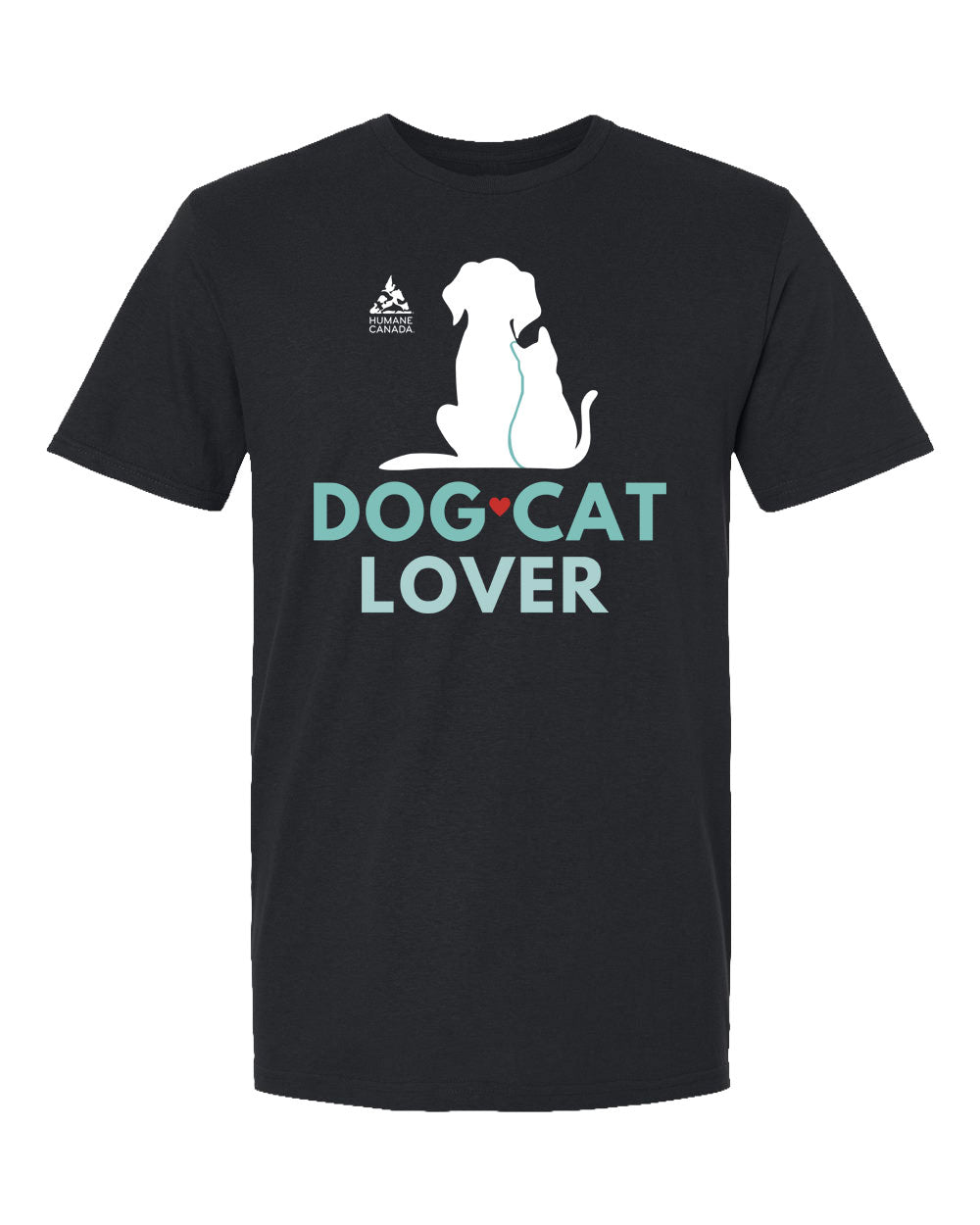 Dog Cat Lover - Crewneck Unisex T-shirt