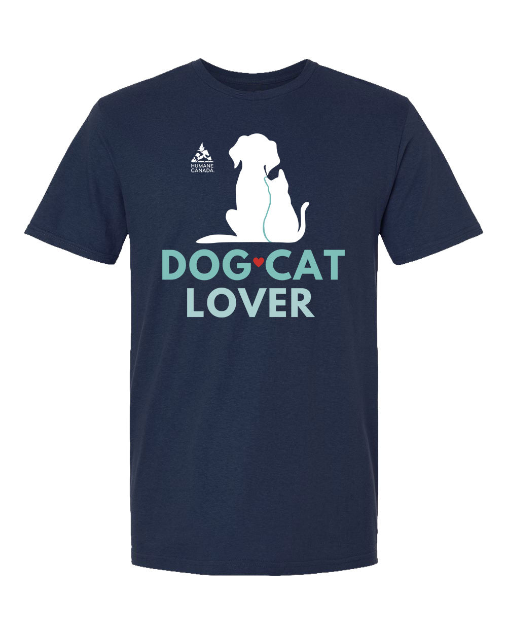 Dog Cat Lover - Crewneck Unisex T-shirt