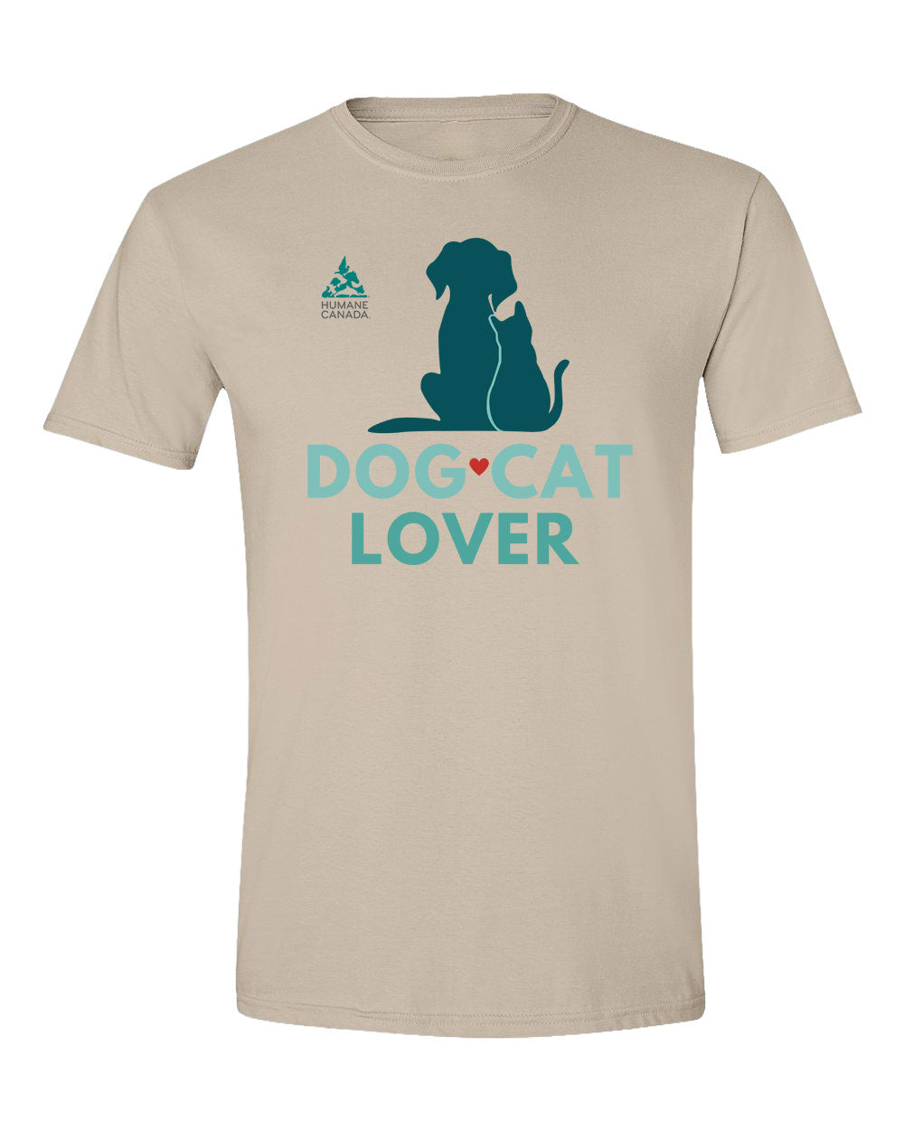 Dog Cat Lover - Crewneck Unisex T-shirt