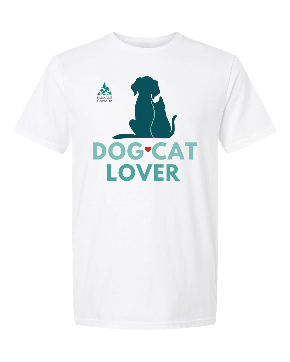 Dog Cat Lover - Crewneck Unisex T-shirt